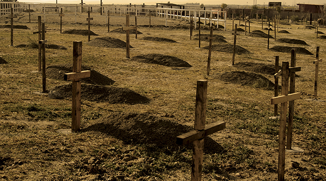 dormir en un cementerio